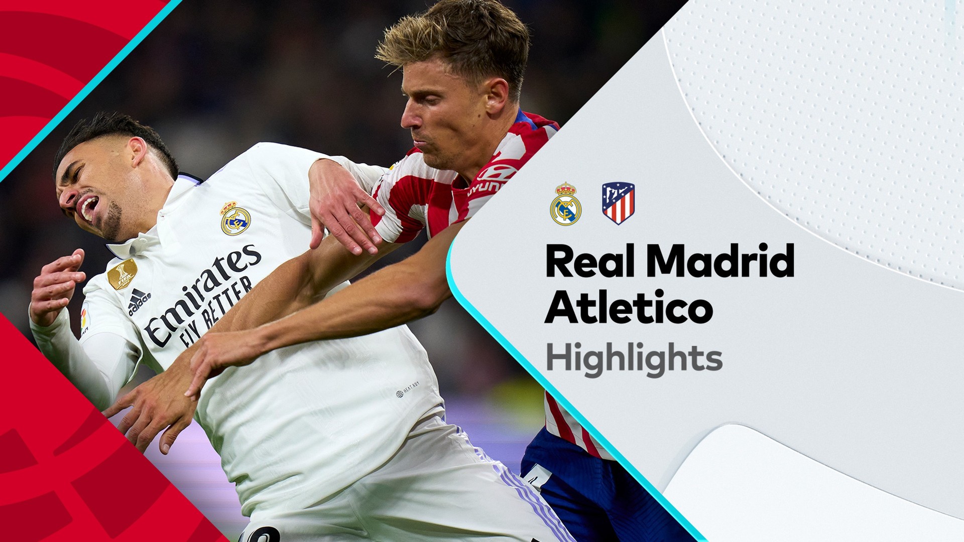 Svarende til Se tilbage Kom forbi for at vide det Highlights: Real Madrid v Atletico Madrid-LaLiga 25-02-2023